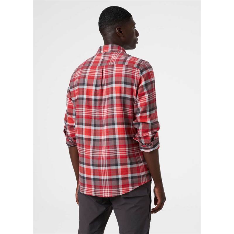 Helly Hansen Mens Lokka Organic Flannel Long-Sleeved Shirt-3